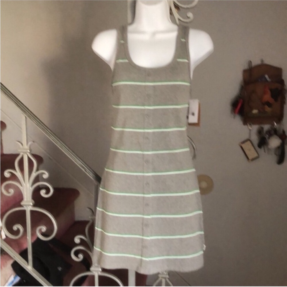 Brand New Vans Gray Mini Dress